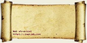 Jelisaveta Opačić vizit kartica